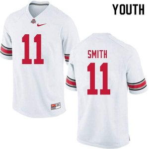 Youth Ohio State Buckeyes #11 Tyreke Smith White Nike NCAA College Football Jersey New Arrival HGX7344QJ